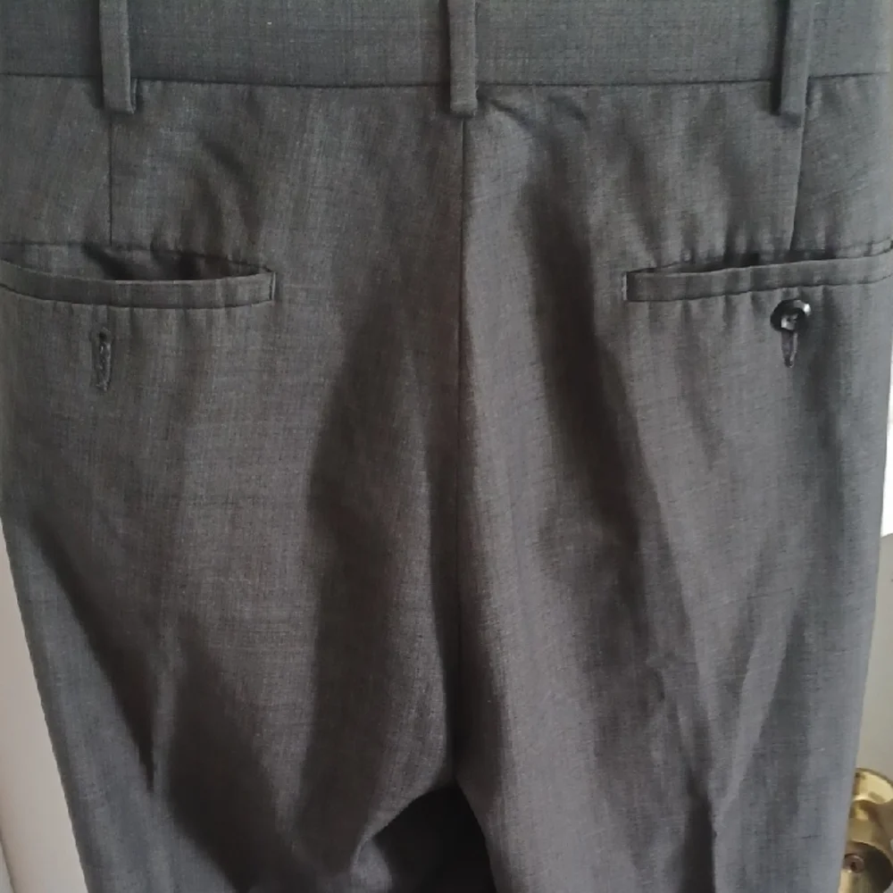 Axist Charcoal Dress Pants for Men, 38W x 32L